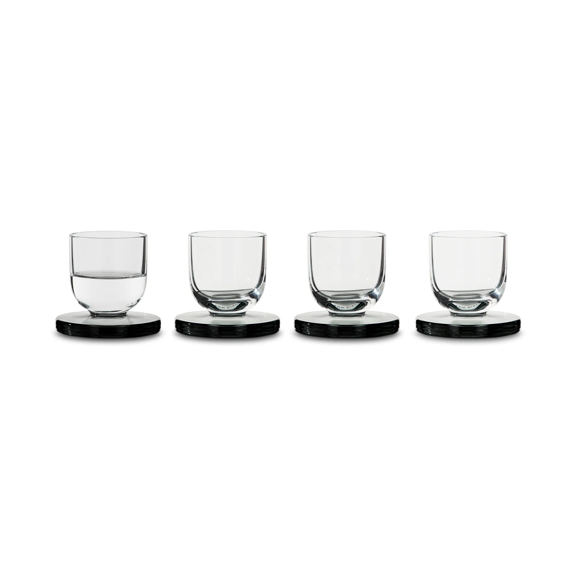 4 Vasos de chupito Puck 5 cl, Transparente Tom Dixon