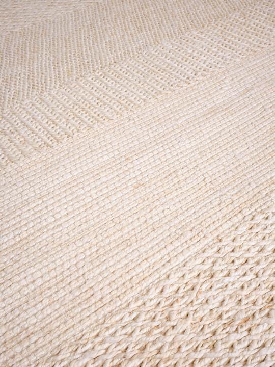 Alfombra Knotty, Blanco 200x300 cm Tom Dixon