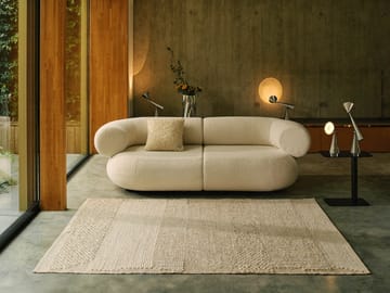 Alfombra Knotty - Blanco 200x300 cm - Tom Dixon