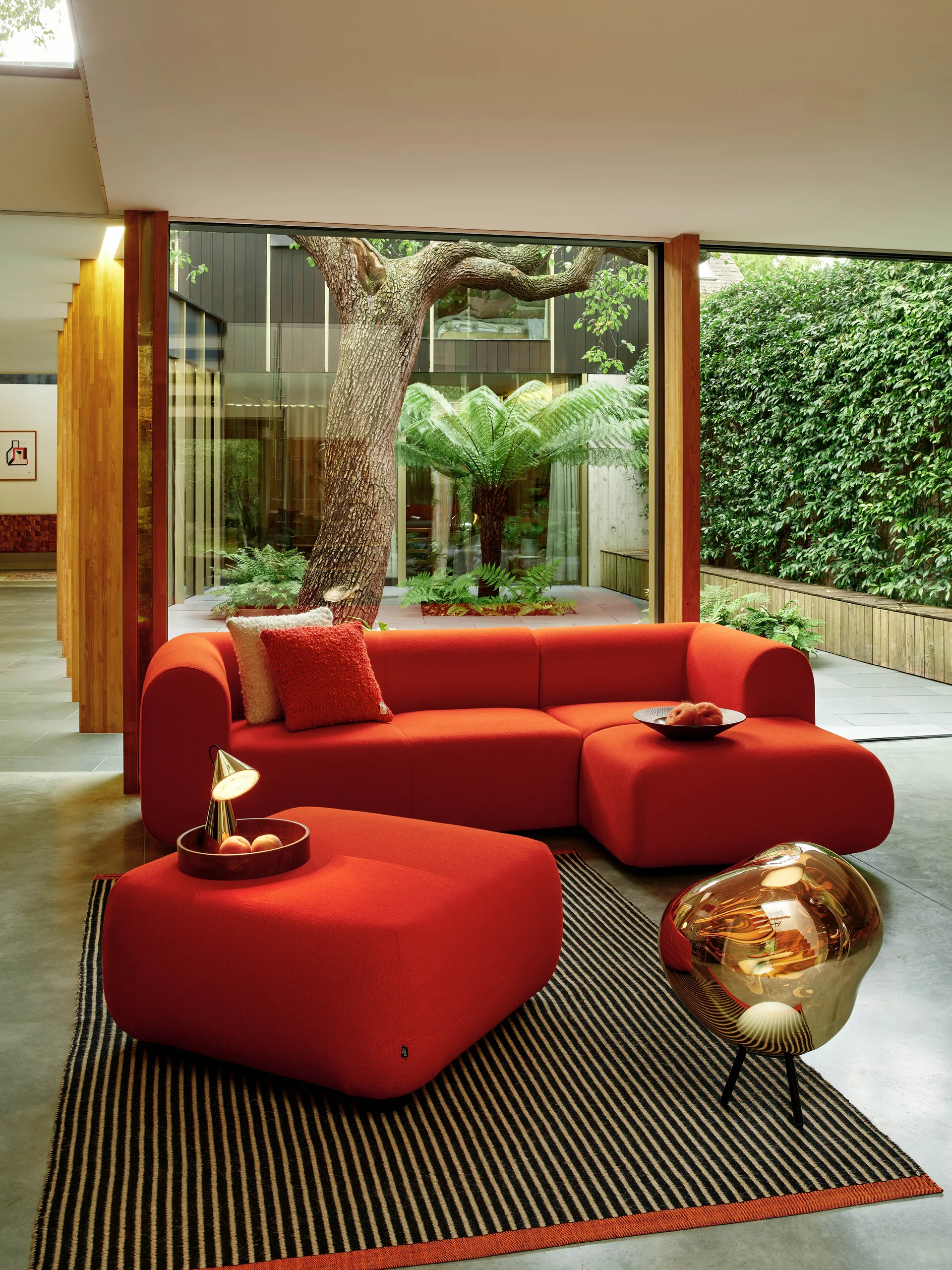 Alfombra Line, Negro 170x240 cm Tom Dixon