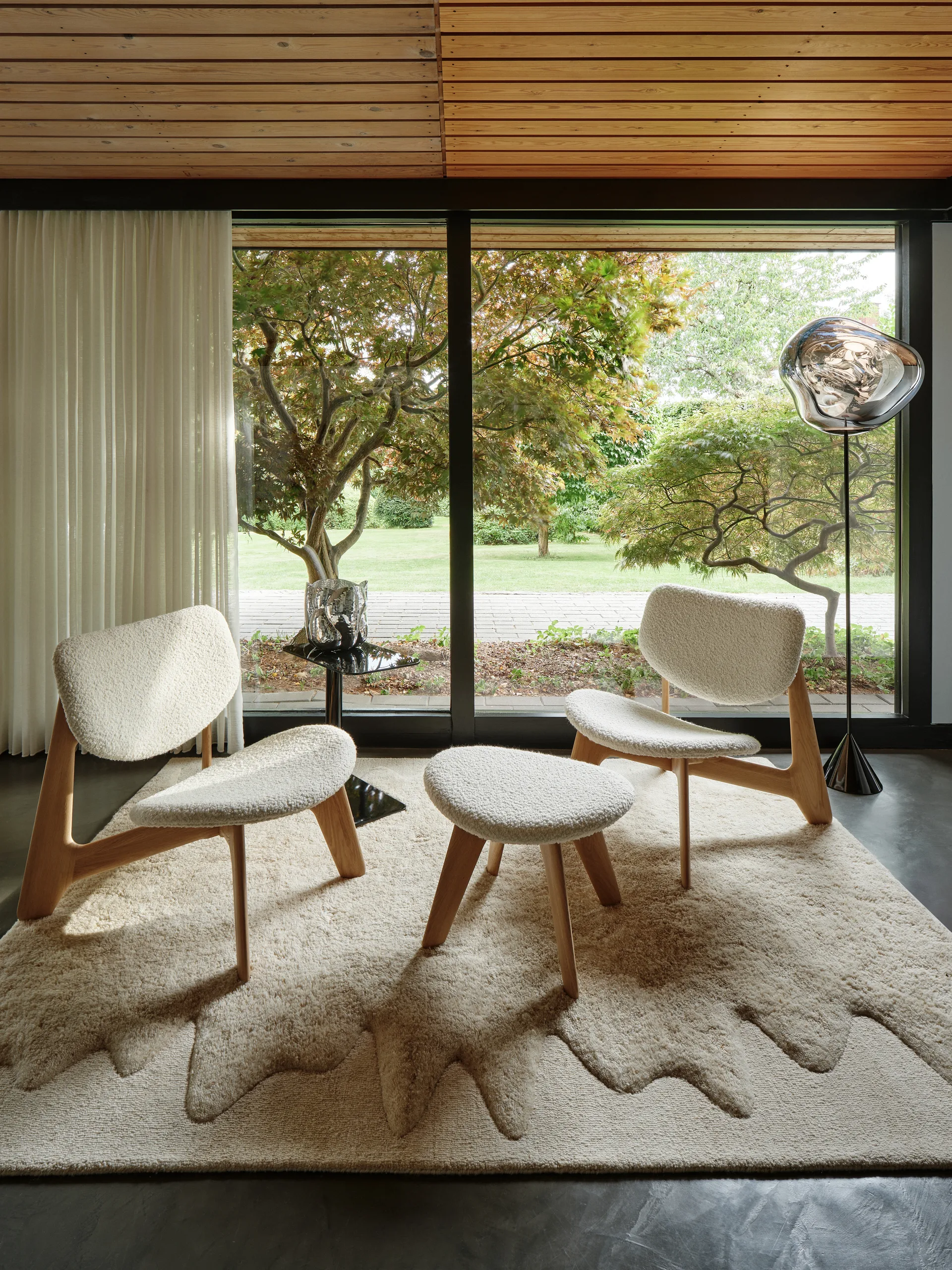 Alfombra Wobble, Natural, 170 x 240 cm Tom Dixon