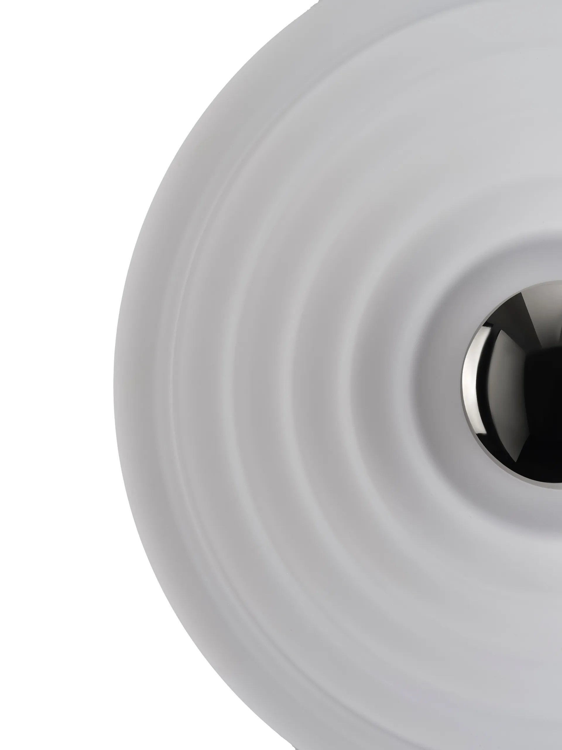 Aplique de pared Press Surface large LED 35 cm, Esmerilado Tom Dixon