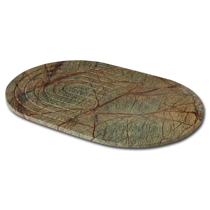 Bandeja de servir Rock Oblong - verde - Tom Dixon