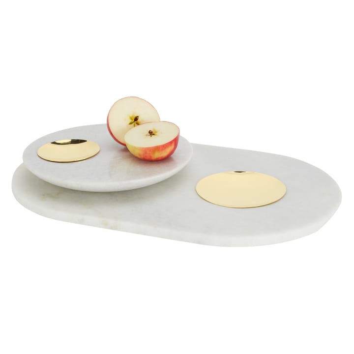 Bandeja de servir Tom Dixon Stone - blanco - Tom Dixon