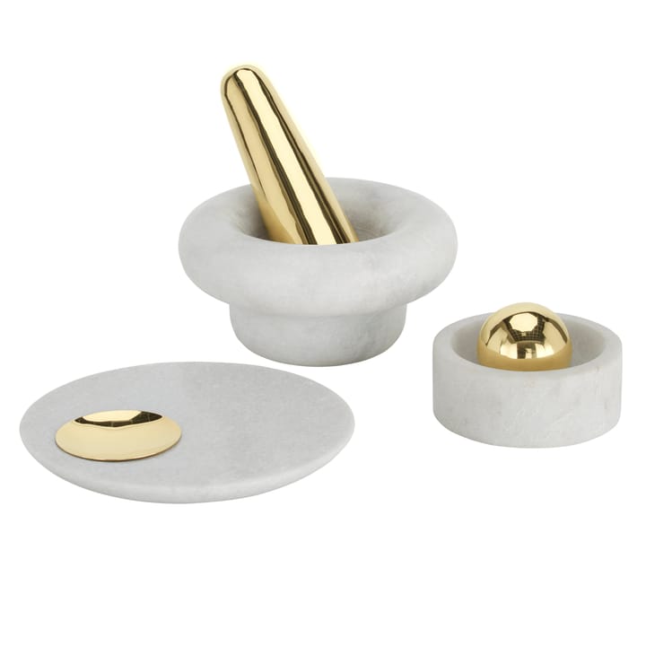 Bandeja de servir Tom Dixon Stone - blanco - Tom Dixon