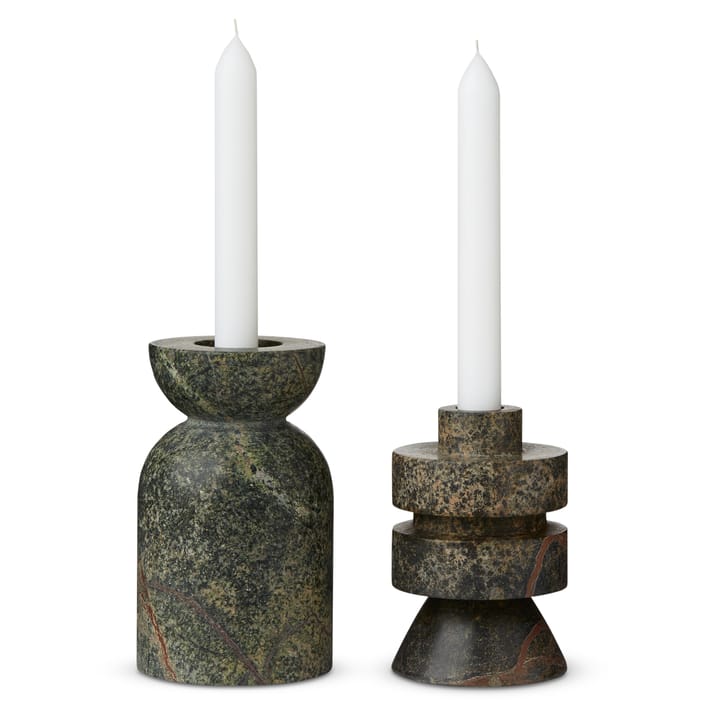Candelabro Rock mediano - verde - Tom Dixon