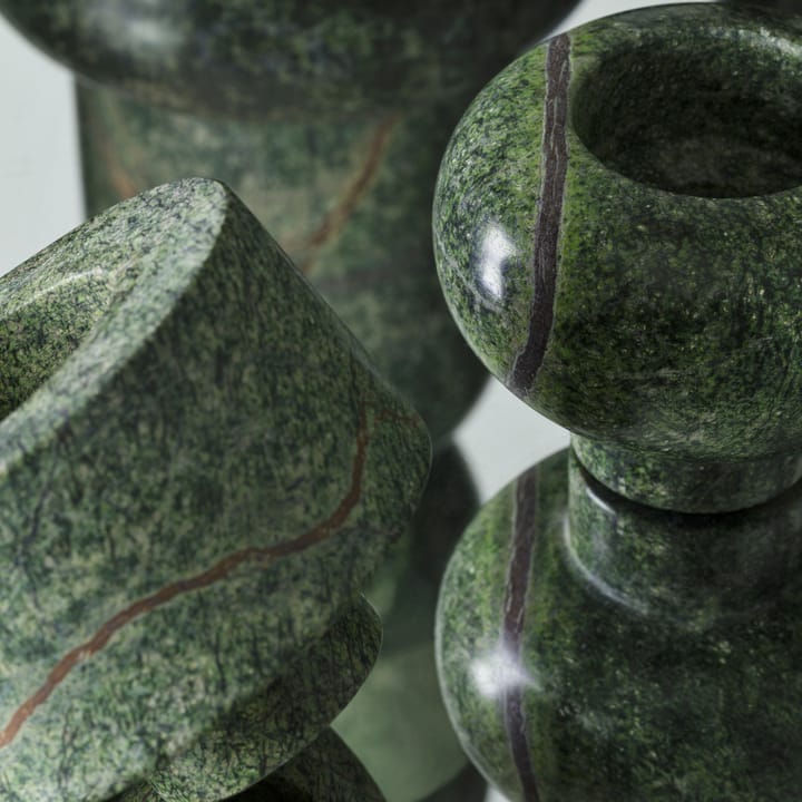 Candelabro Rock mediano - verde - Tom Dixon