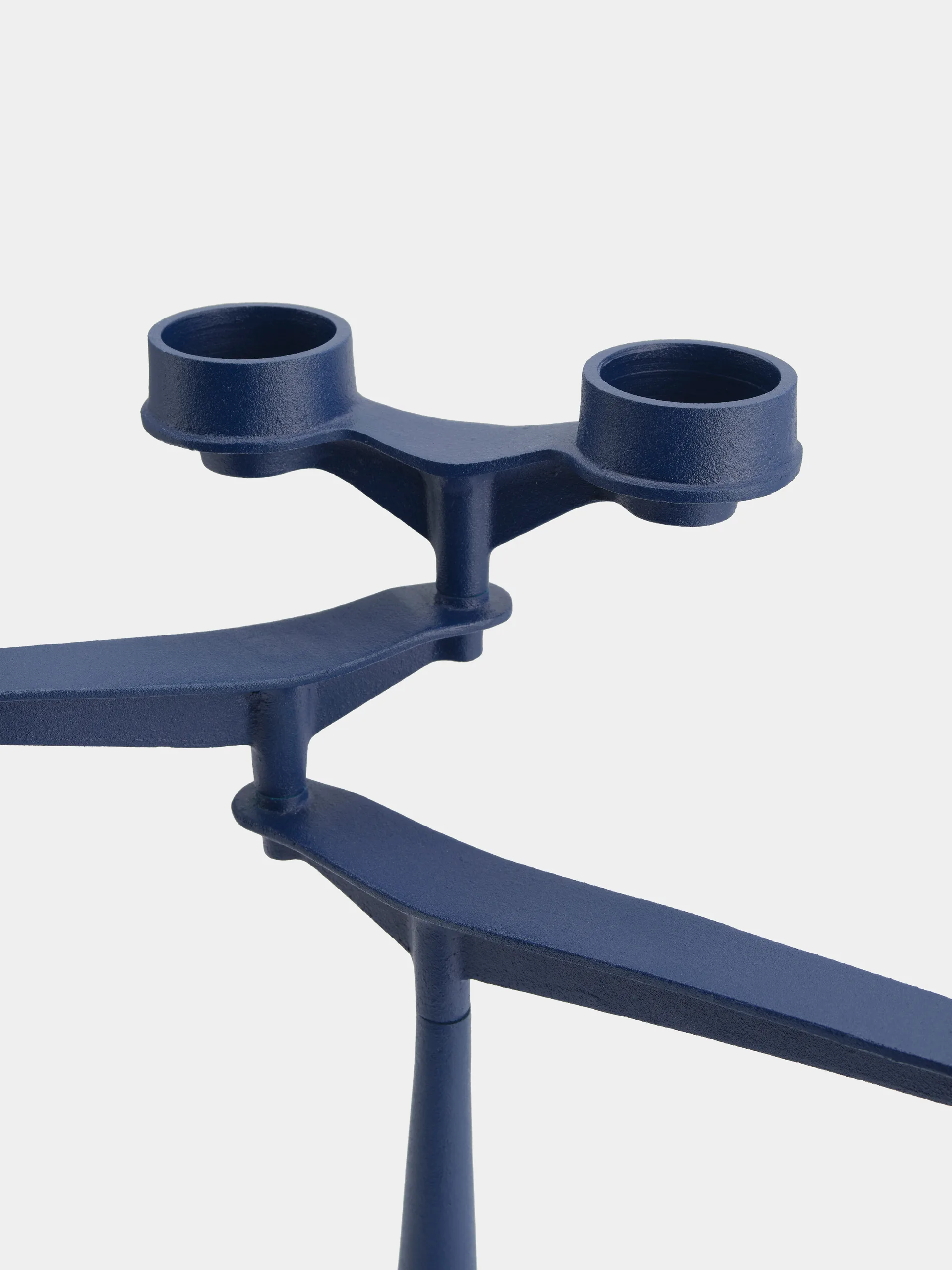 Candelabro Spin mini, Azul Tom Dixon