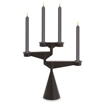Candelabro Spin mini - Negro - Tom Dixon