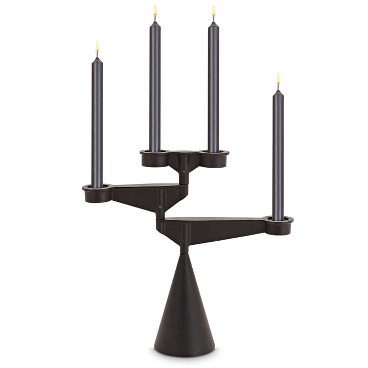 Candelabro Spin mini - negro - Tom Dixon