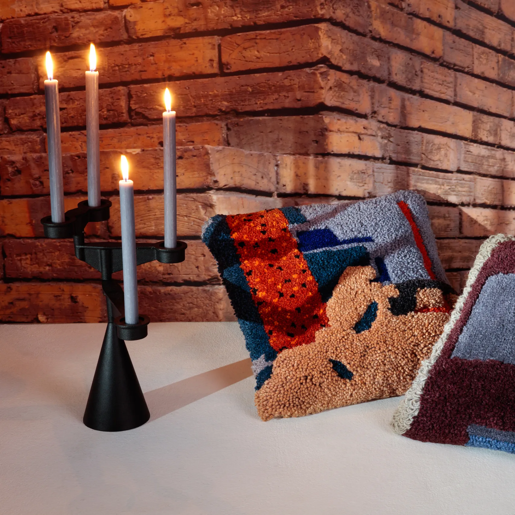 Candelabro Spin mini, Negro Tom Dixon