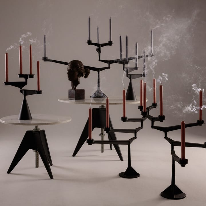 Candelabro Spin mini - negro - Tom Dixon
