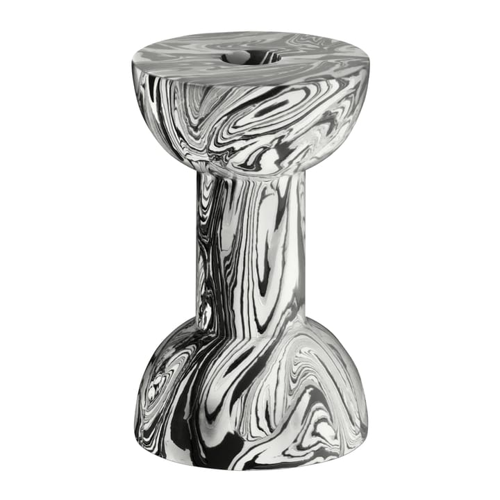 Candelabro Swirl Dumbbell - negro-blanco - Tom Dixon