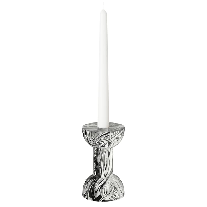 Candelabro Swirl Dumbbell - negro-blanco - Tom Dixon