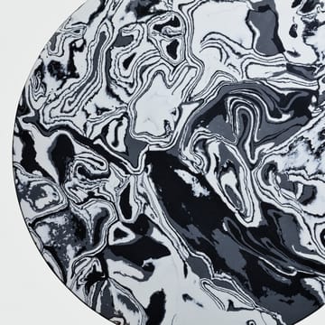 Candelabro Swirl grande - negro-blanco - Tom Dixon