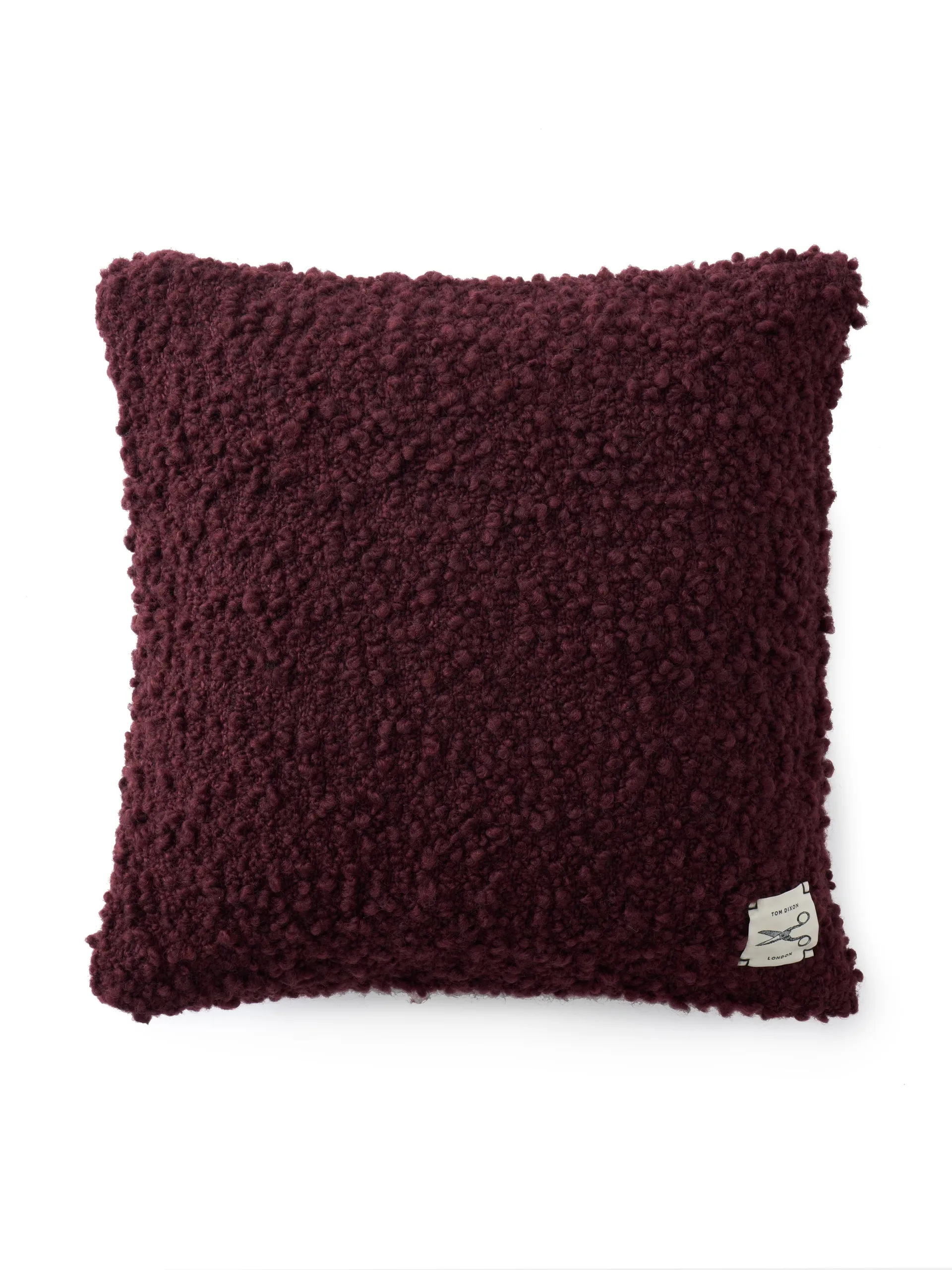 Cojín Bobble 45x45 cm, Burgundy Tom Dixon
