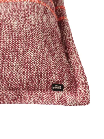 Cojín decorativo Track - Burgundy, 56×56 cm - Tom Dixon