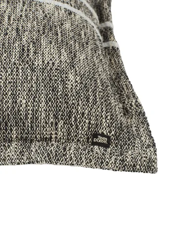 Cojín decorativo Track - Negro, 56×56 cm - Tom Dixon