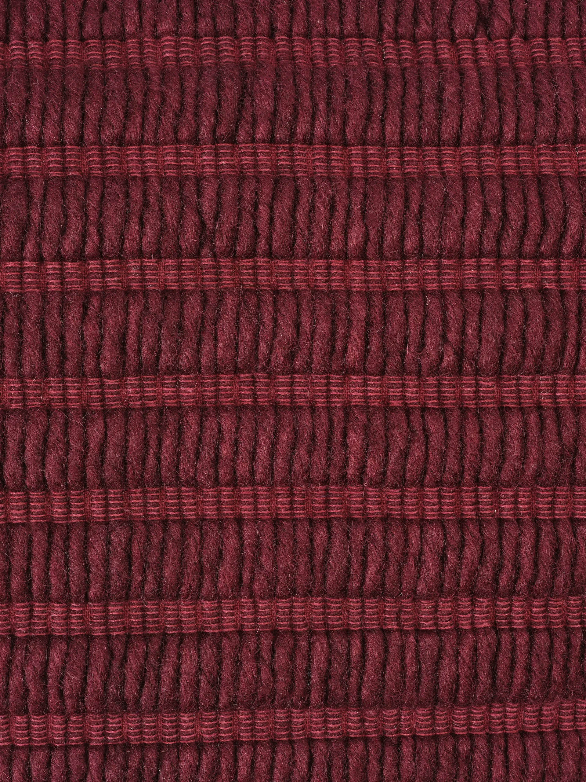 Cojín Ridge 45x45 cm, Burdeos Tom Dixon