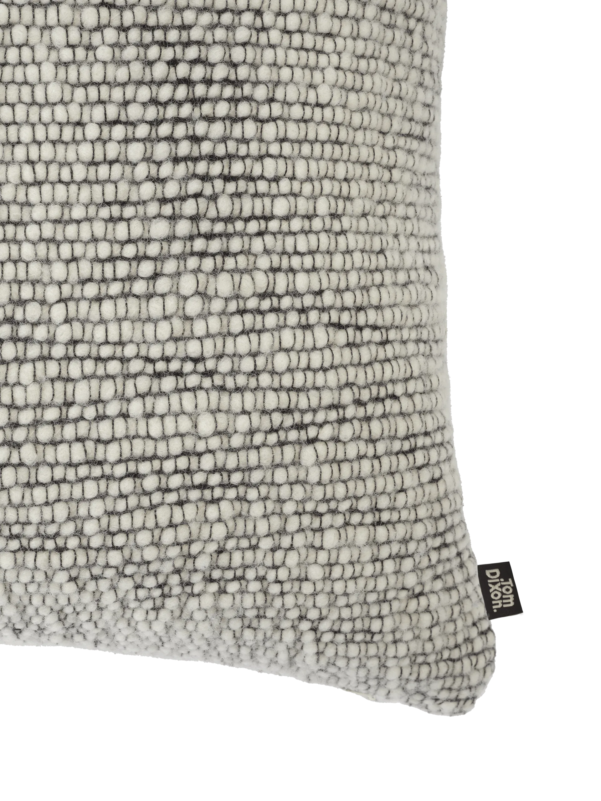 Cojín Thread , Negro y White, 50x50 cm Tom Dixon