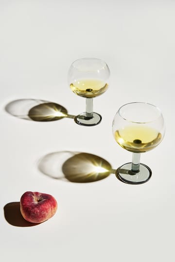 Copa Puck Balloon  45 cl pack de 2 - Transparente-humo - Tom Dixon