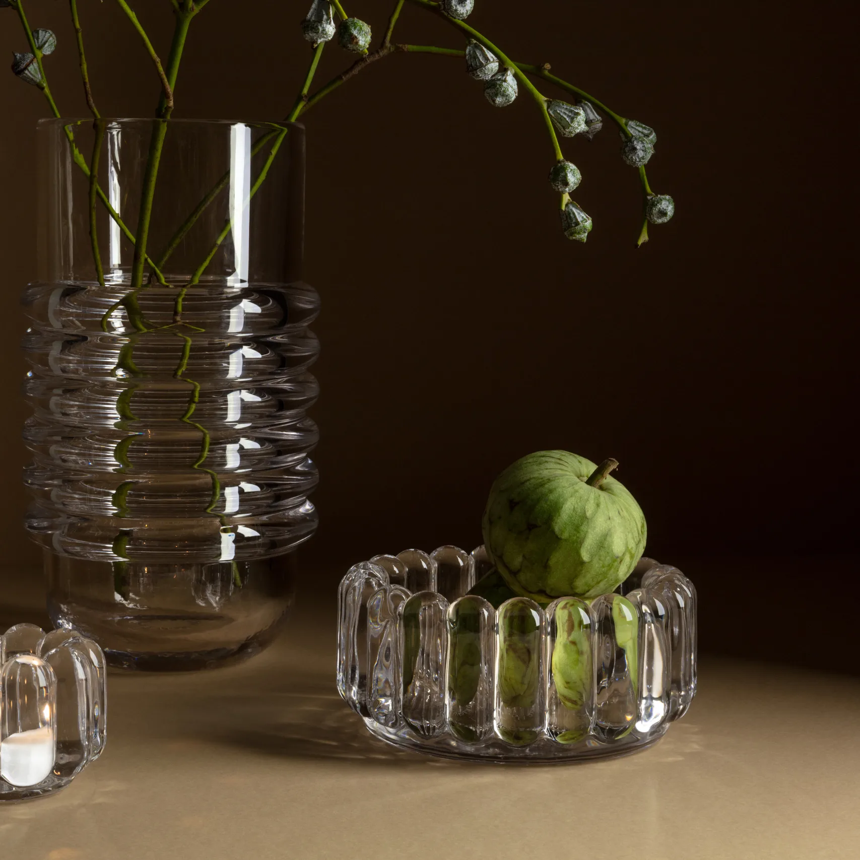 Cuenco Press pequeño, Transparente Tom Dixon