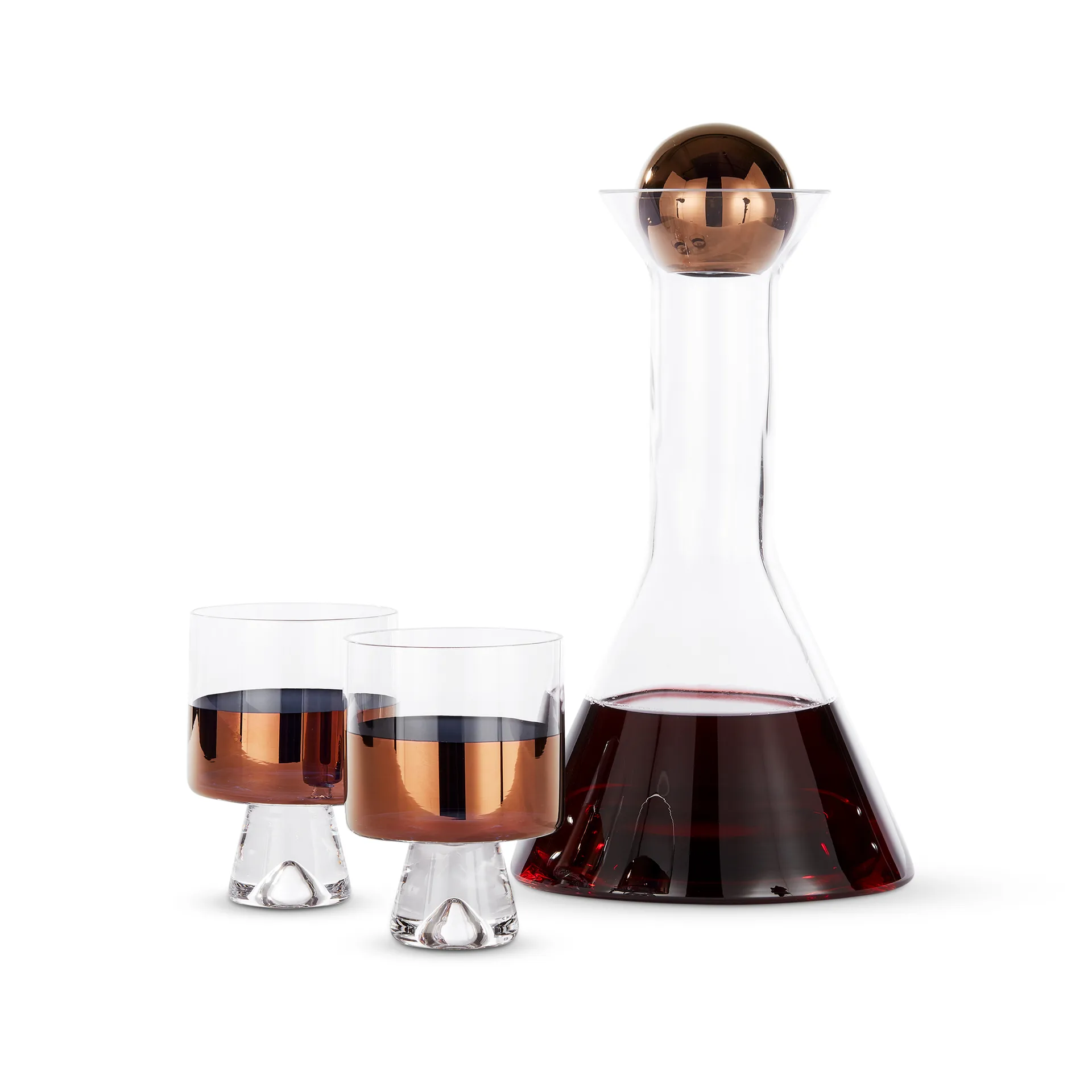Decantador de vino Tank 1 L, Cobre Tom Dixon