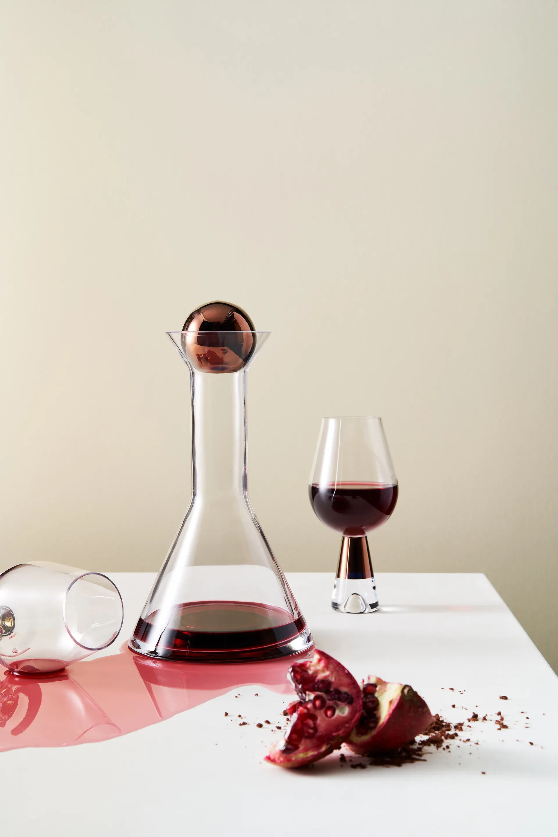 Decantador de vino Tank 1 L, Cobre Tom Dixon