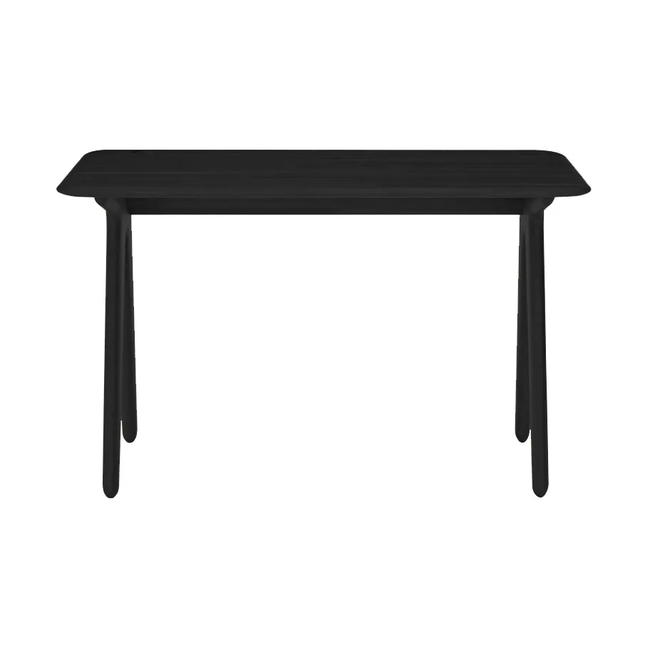 Escritorio individual Slab 60x120 cm, Roble negro Tom Dixon