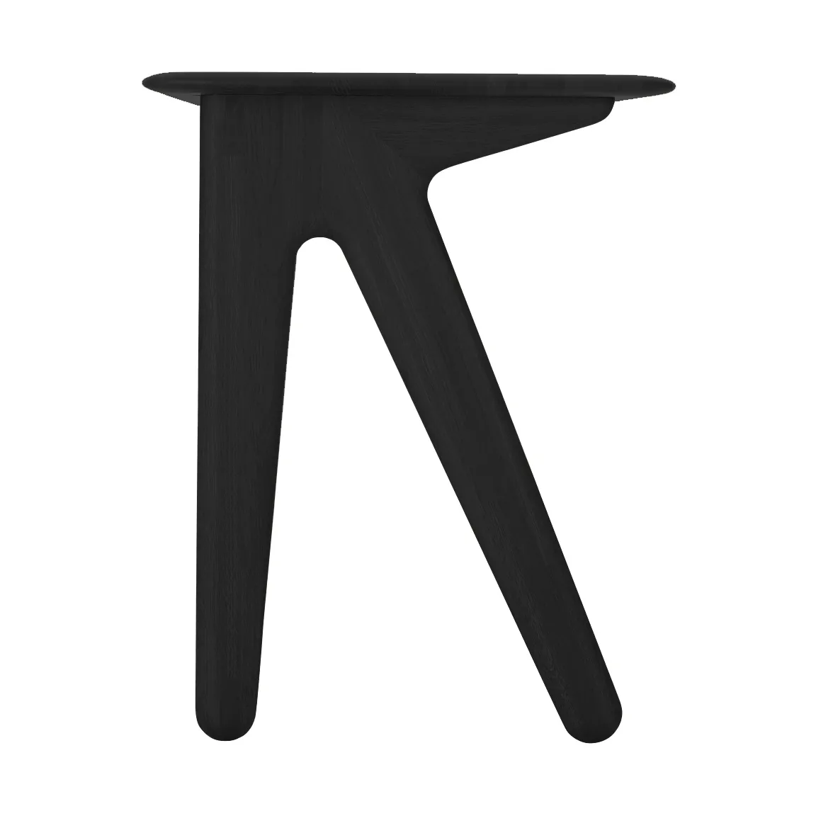 Escritorio individual Slab 60x120 cm, Roble negro Tom Dixon