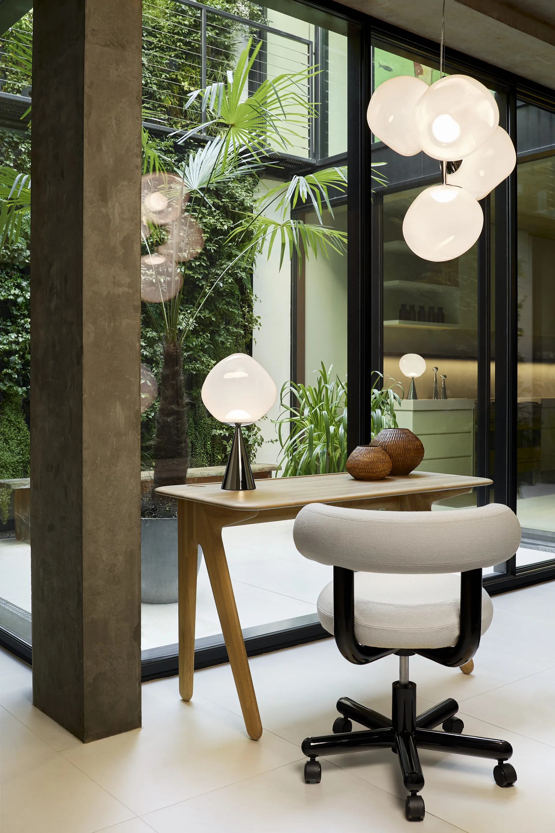 Escritorio Slab, Roble, 120 cm Tom Dixon