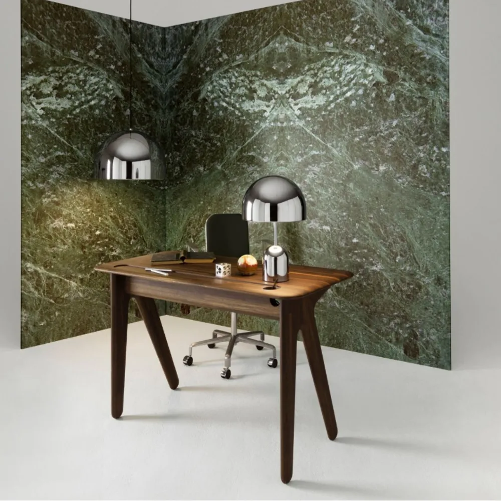 Escritorio Slab, Roble ahumado, 120 cm Tom Dixon