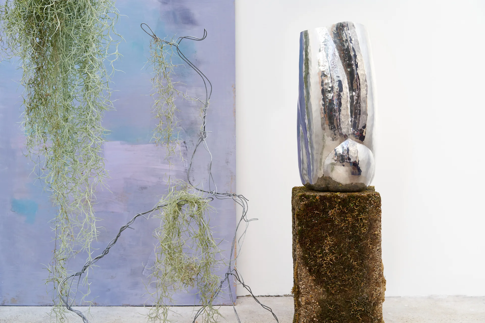 Jarrón alto Cloud, Silver Tom Dixon