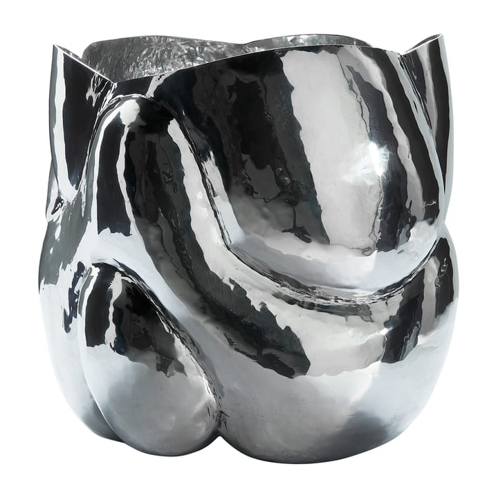 Jarrón bajo Cloud, Silver Tom Dixon