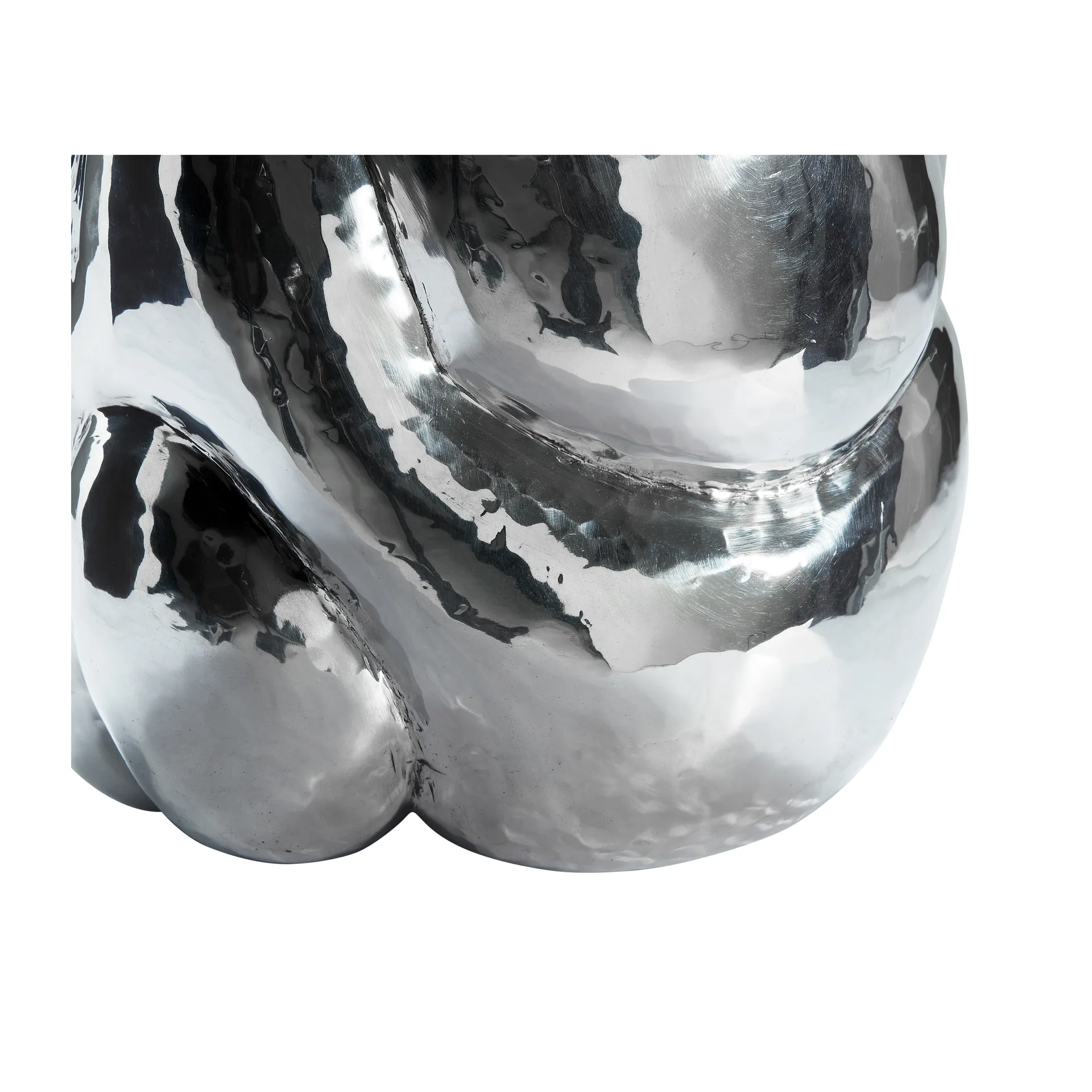 Jarrón bajo Cloud, Silver Tom Dixon