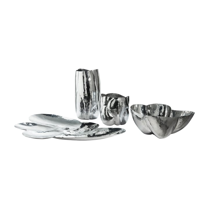 Jarrón bajo Cloud, Silver Tom Dixon