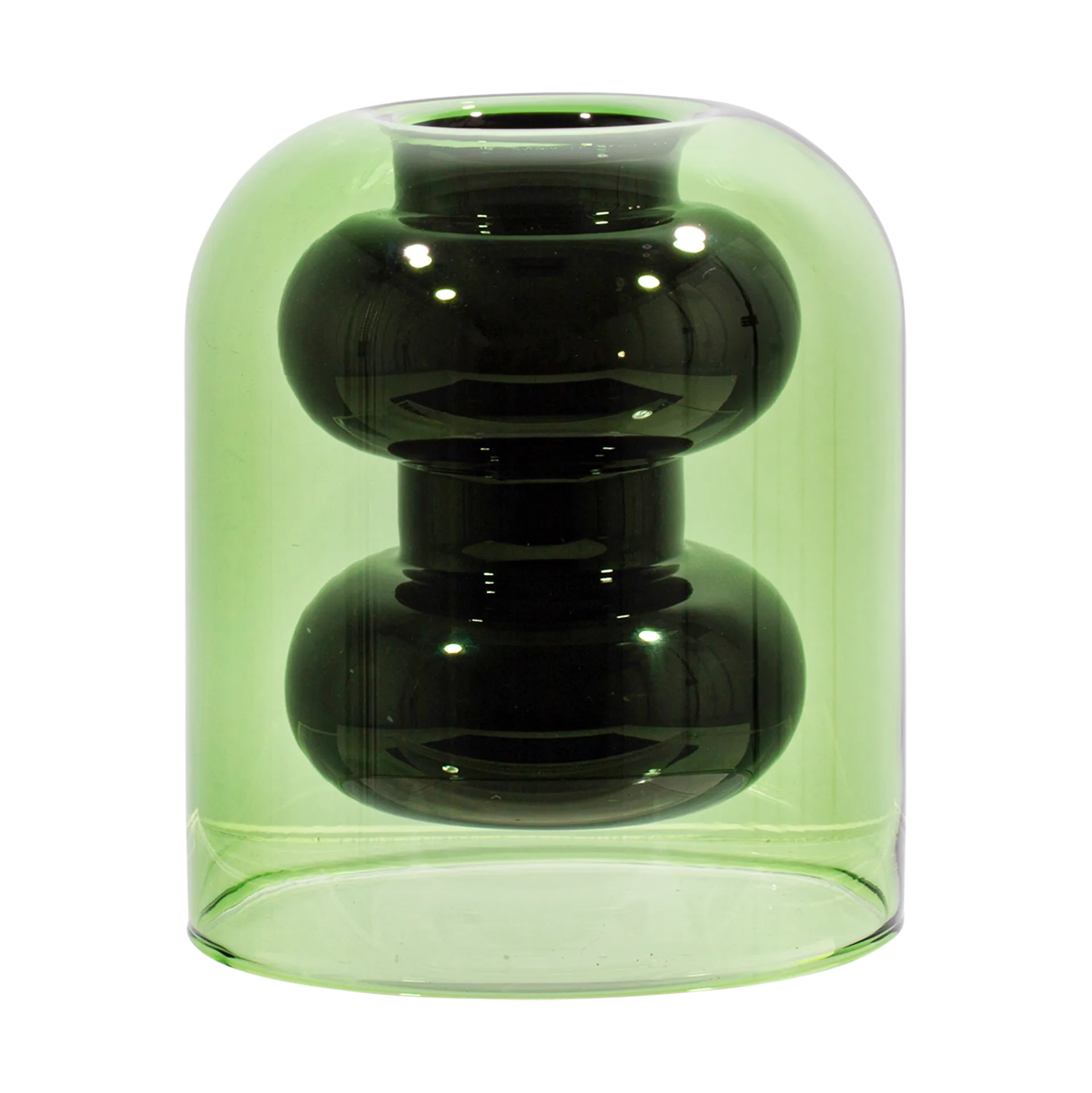 Jarrón Bump Short, Negro Tom Dixon