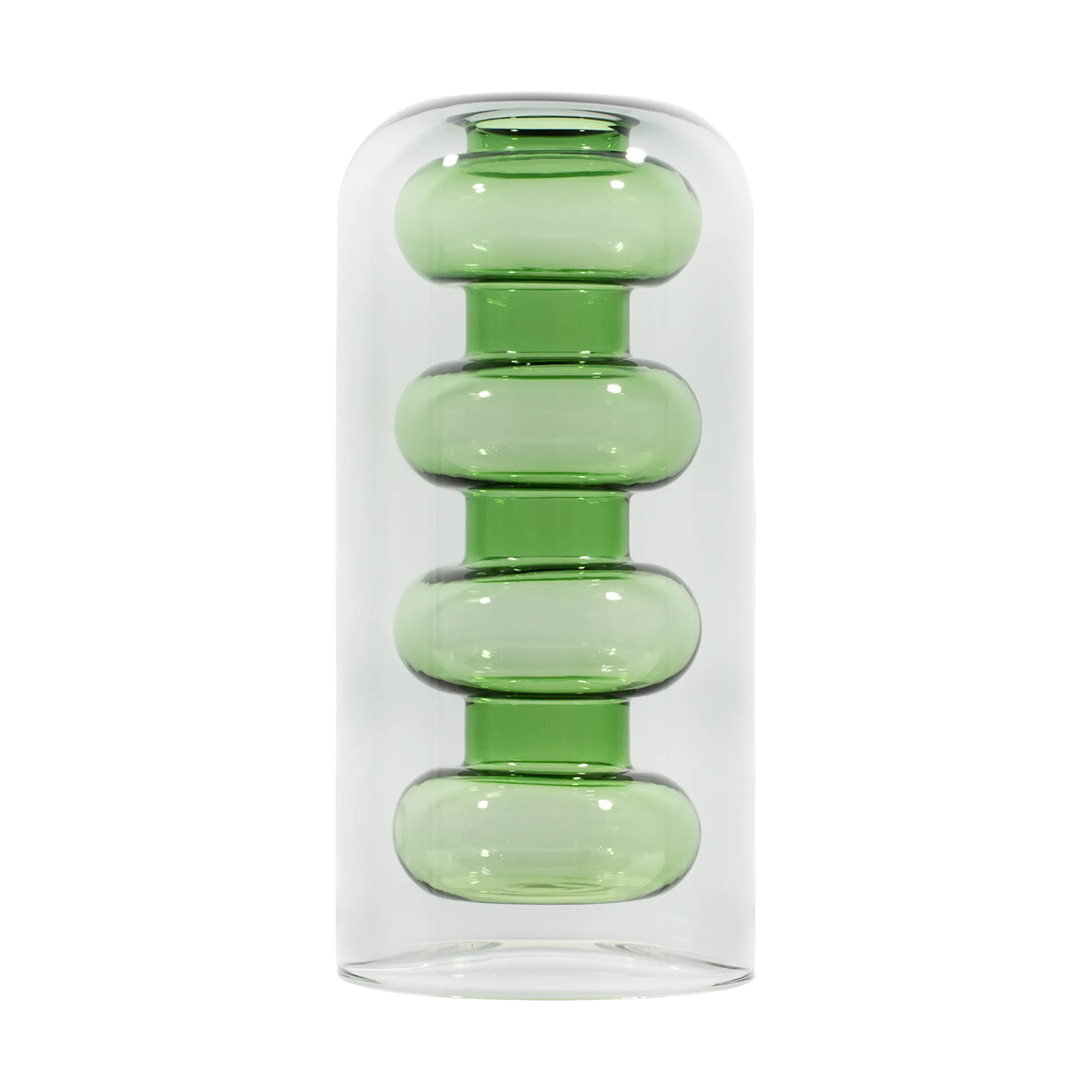 Jarrón Bump Tall, Verde Tom Dixon