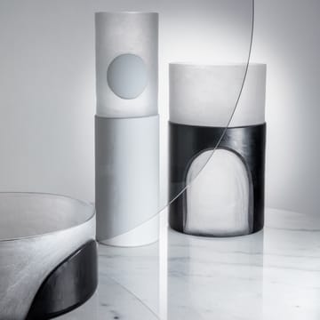 Jarrón Carved mediano - negro - Tom Dixon