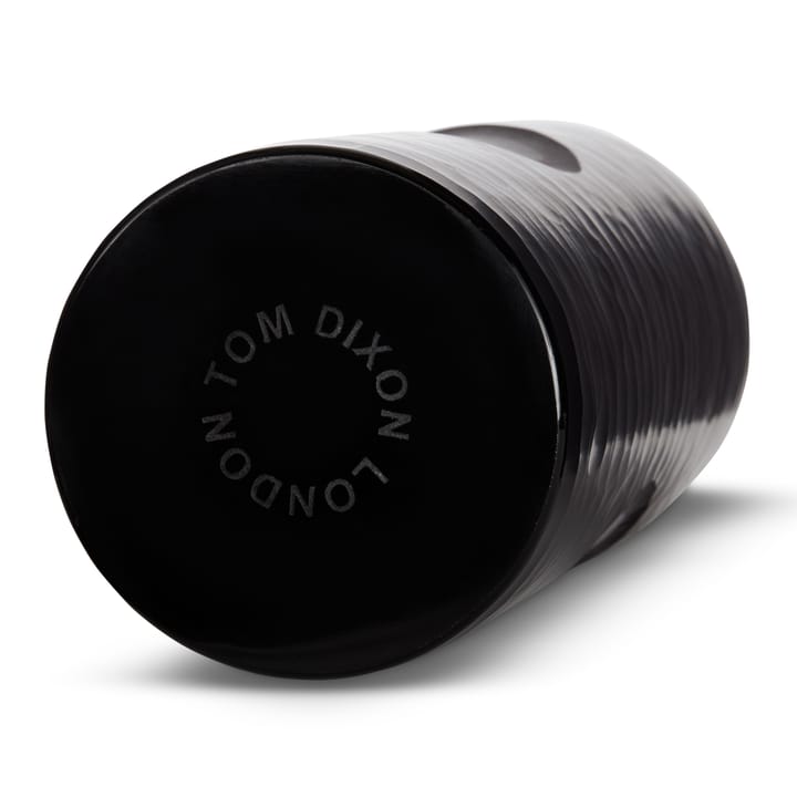 Jarrón Carved pequeño - negro - Tom Dixon
