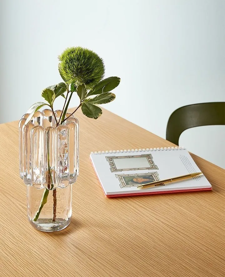 Jarrón Press Medium, Transparente Tom Dixon