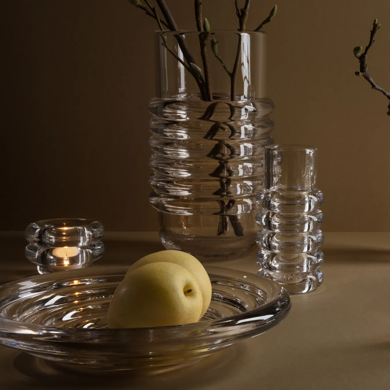 Jarrón Press Stem, Transparente Tom Dixon