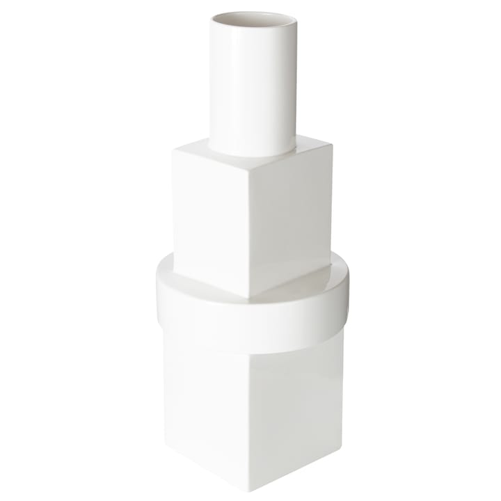 Jarrón Tom Dixon Block grande - blanco - Tom Dixon