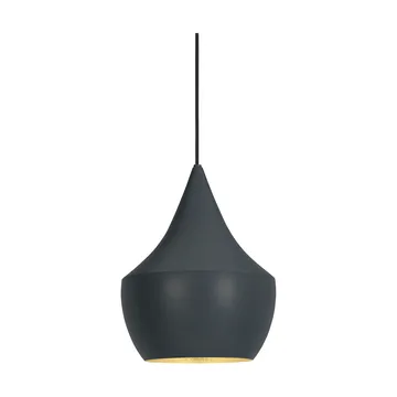 Lámpara colgante Beat Fat LED Ø30 cm - Negro - Tom Dixon