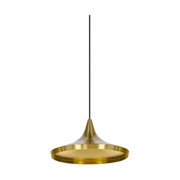 Lámpara colgante Beat Wide LED Ø36 cm - Latón - Tom Dixon
