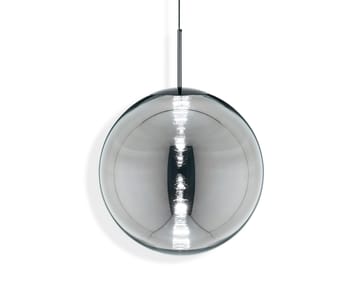 Lámpara colgante Globe LED Ø50 cm - Silver - Tom Dixon