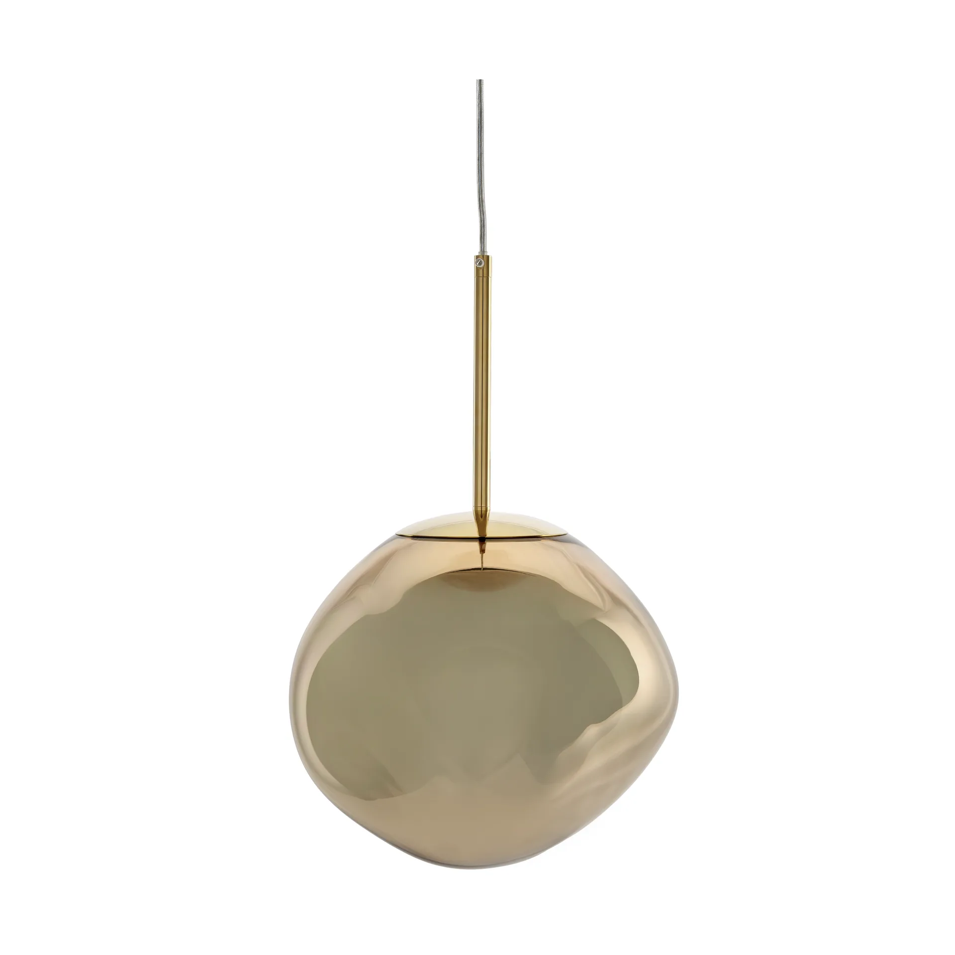 Lámpara colgante Melt LED, Bronce, mini 27x28 cm Tom Dixon