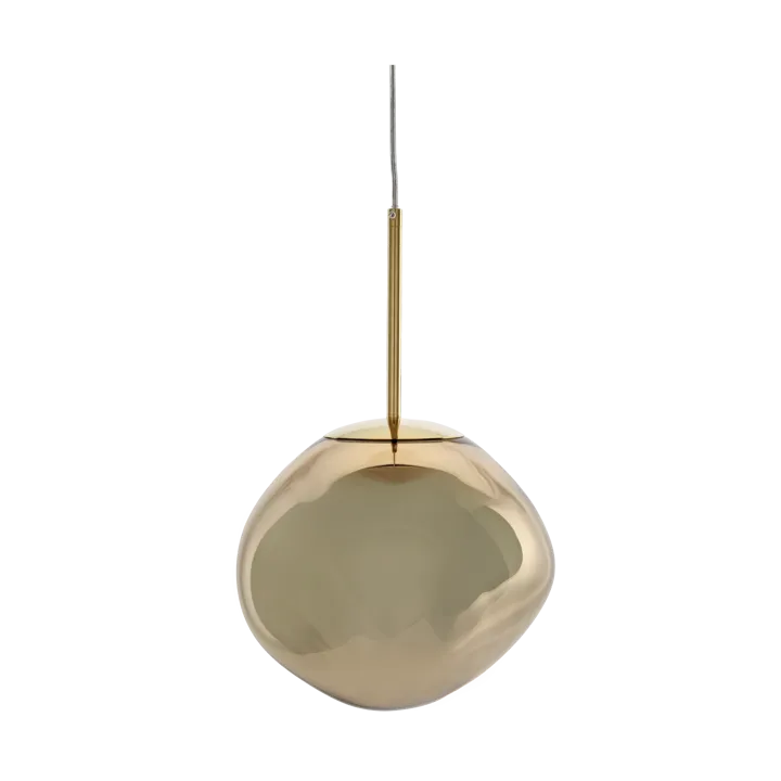 Lámpara colgante Melt LED - Bronce, mini 27x28 cm - Tom Dixon