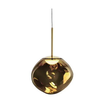 Lámpara colgante Melt LED - Bronce, mini 27x28 cm - Tom Dixon