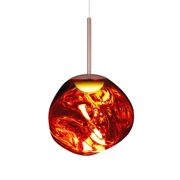 Lámpara colgante Melt LED - Cobre, mini 27x28 cm - Tom Dixon